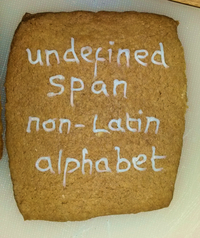 undefined span